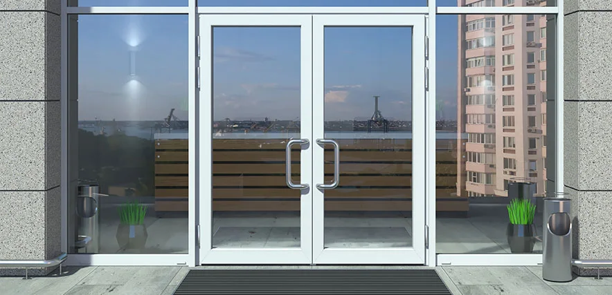 storefront glass repair in Richmond West, FL